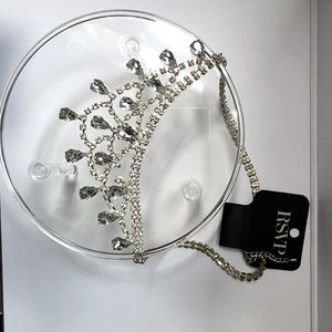 Charming Charlie Faux Diamond Necklace